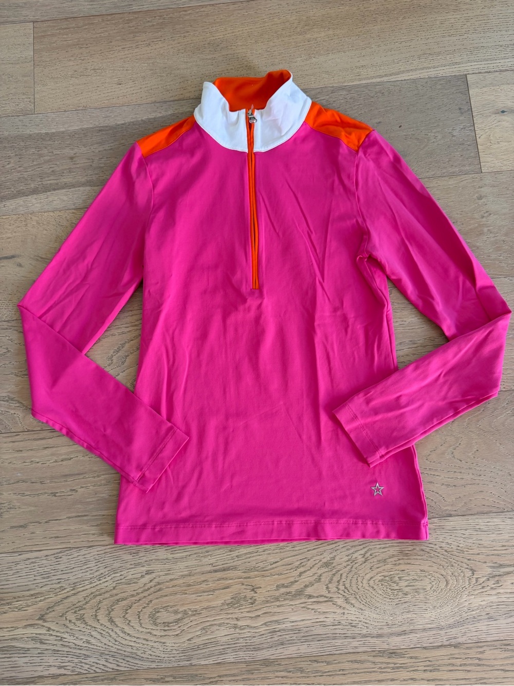 Lohla Sport Long-Sleeve Quarter-Zip Athletic Top
